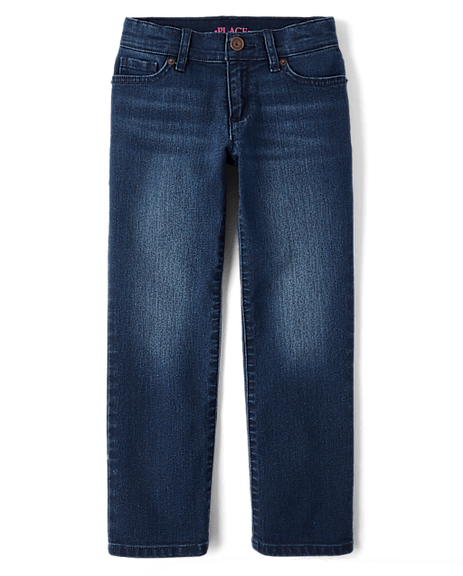 Girls 90s Straight Jeans - BLUE | The Children's Place