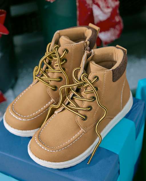 Boys Work Boots - TAN | The Children's Place
