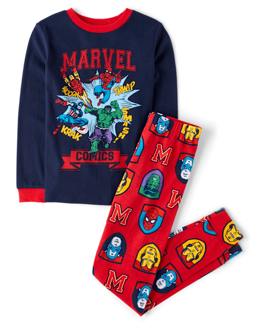 Marvel Avengers Ensemble Shorts et Haut Garçon Superhero Daywear Pour Enfants