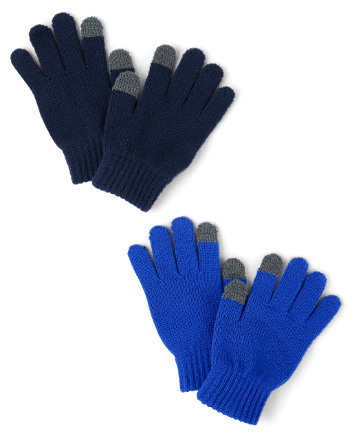 Kids Texting Gloves 2-Pack - BLUE | The Children's Place