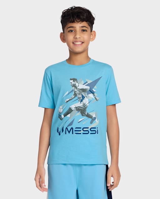 The Collection Boys Size 4 18 Kicking Graphic T Shirt