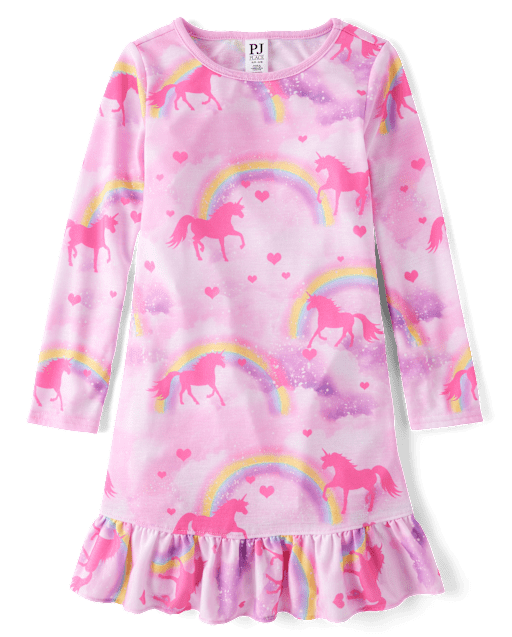 knee length dresses for ladies Chelsea Long Sleeve Nightgown main image 1