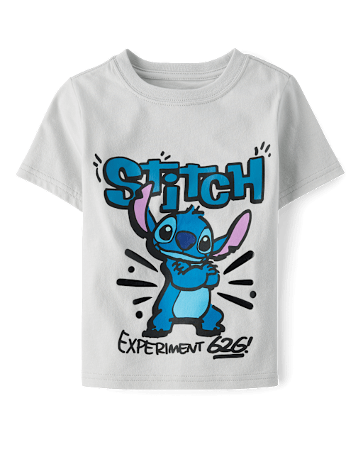 Stitch626 Baby And Toddler Boys Short Sleeve Stitch™ Experiment 626 Graphic