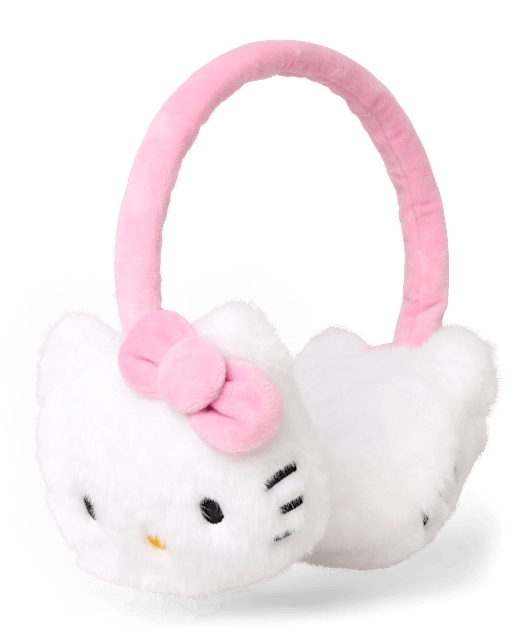 Girls Hello Kitty Ear Muffs - MULTI | The Children display picture 3
