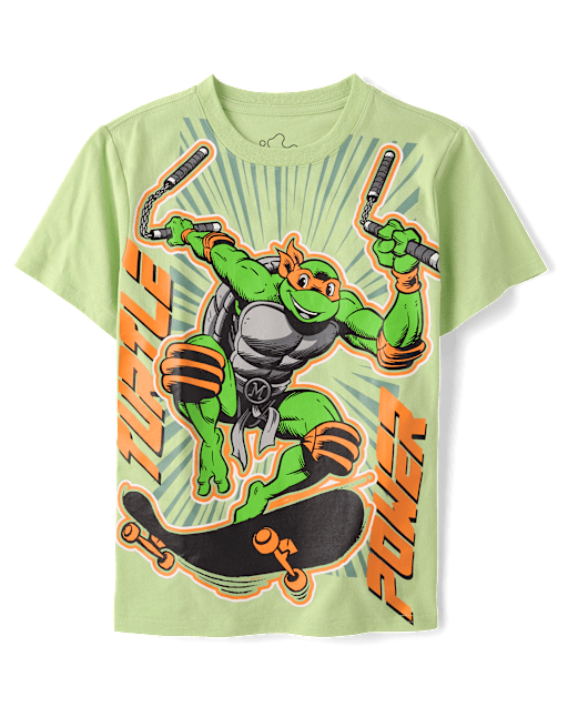 TEENAGE BREWING Original Graphic Tシャツ XL Boys Short Sleeve Teenage Mutant Ninja Turtles Graphic Tee - GREEN