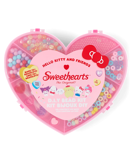 Girls Hello Kitty And Friends x Sweethearts DIY Bracelet Set