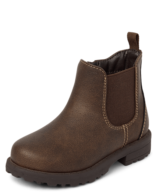 Toddler Boys Chelsea Boots - Brown