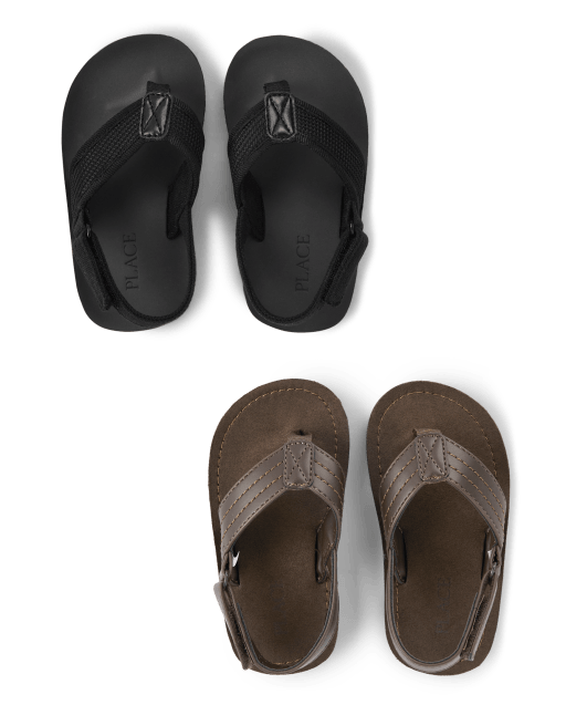 Boys size best sale 2 flip flops
