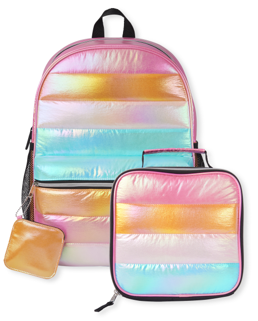Girls Quilted Backpack And Lunchbox 2Piece Set The Children's Place