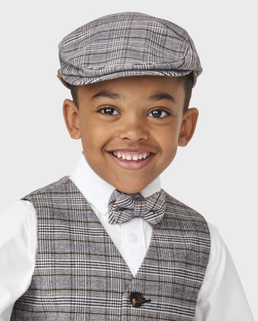 帽子 uniform experiment NEWSBOY CAP Boys Plaid Newsboy Hat - Winter Wonderland - MULTI | Gymboree