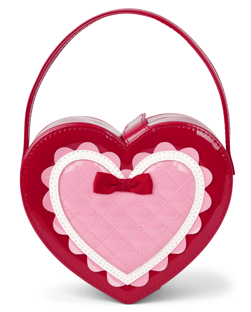 Girls Quilted Heart Bag - Valentine Cutie - RED | Gymboree