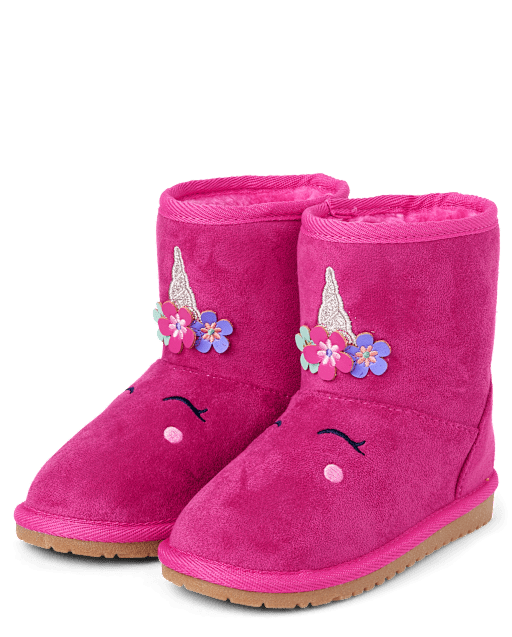 Girls Unicorn Boots - Dino Friends - PINK | Gymboree
