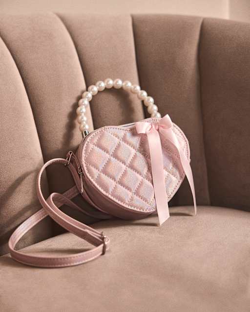 Girls Quilted Heart Bag - On Pointe - PINK | Gymboree