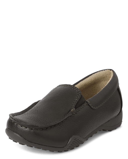 The Children's Place Toddler Boys Slip On Dress Shoes | Size 10T