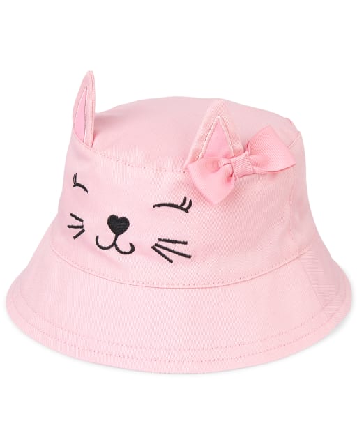 Baby Girls Cat Bucket Hat - PINK | The Children's Place