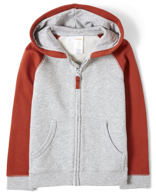 boy zip up hoodie