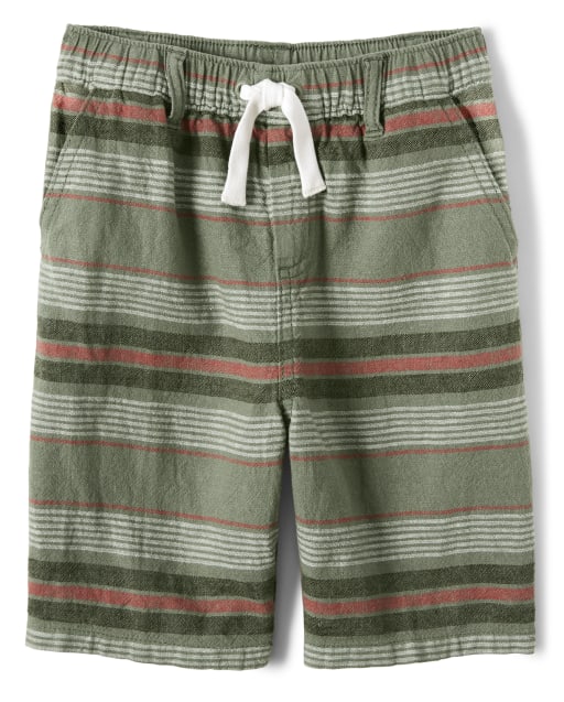 YEMOCILE Kid Boys Summer Camouflage Knee Length Infant Bottom Drawstring Waist Shorts Pants with Pocket