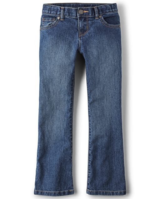 girls slim bootcut jeans