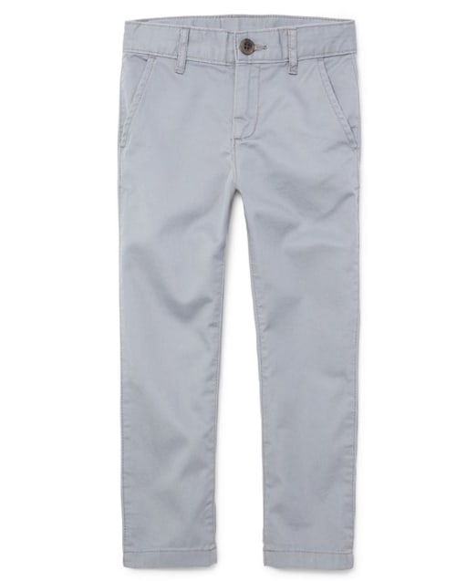boys grey chino pants