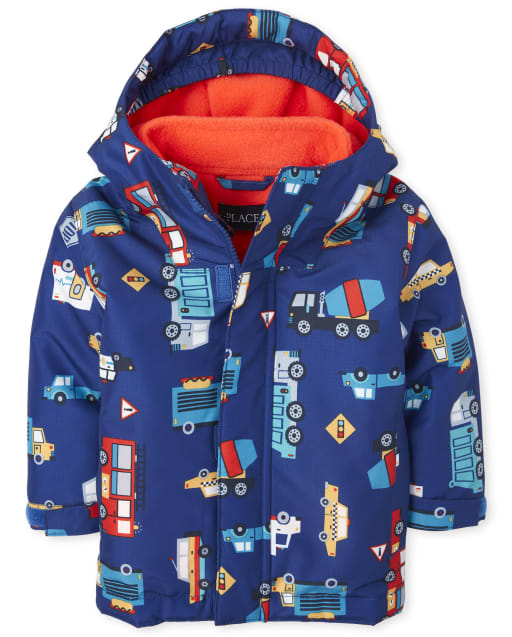 boys branded coats