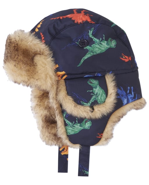 Trapper hat for toddler boy clearance