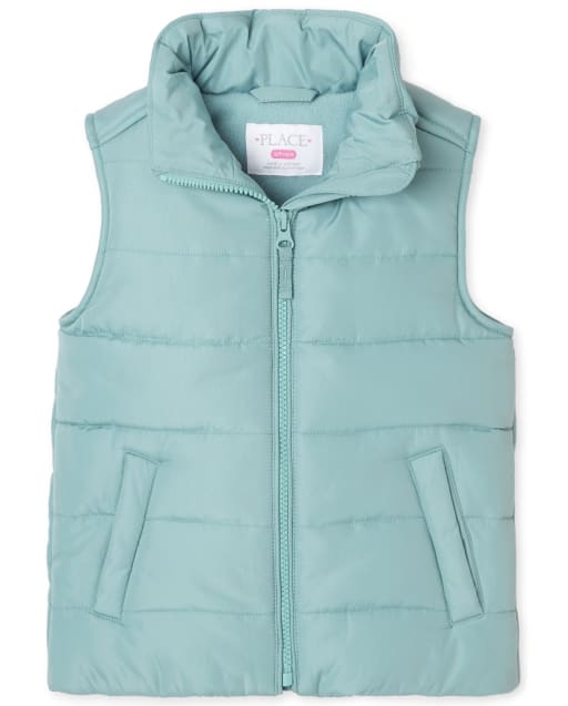 puffer sleeveless jacket