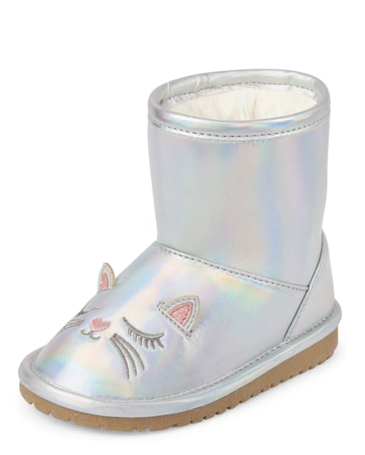 holographic boots for girls