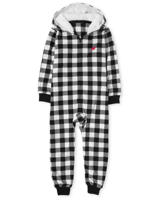 Boys One Piece Pajamas The Children S Place Free Shipping