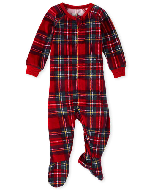 Toddler One Piece Footed Pajamas The Children S Place Free Shipping