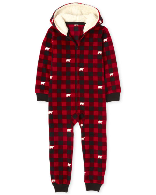 children's 2 piece footed pajamas