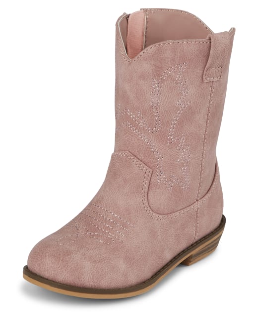 Kids pink cowboy boots Clearance