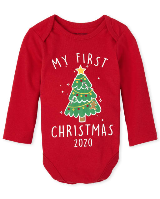 my first christmas bodysuit