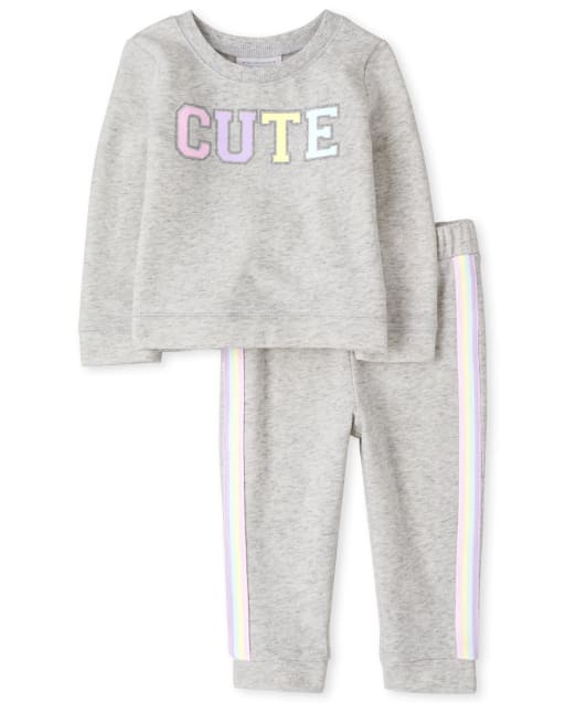 baby girl joggers set