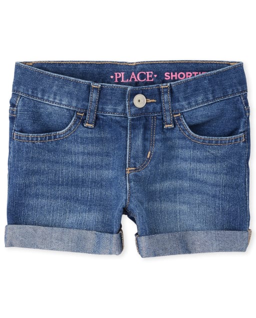 children's place denim shorts