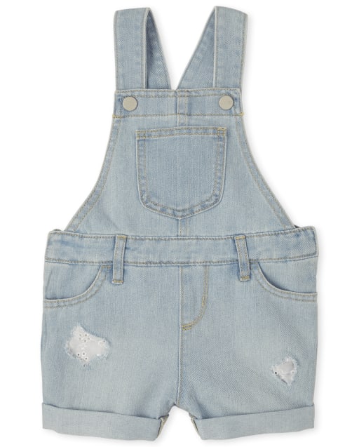 little girl overall shorts