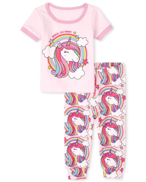 next baby girl pjs