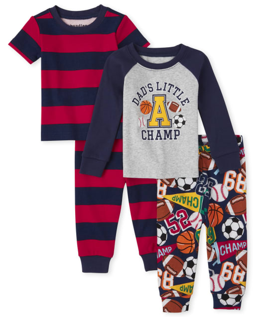 baby boy summer pajamas