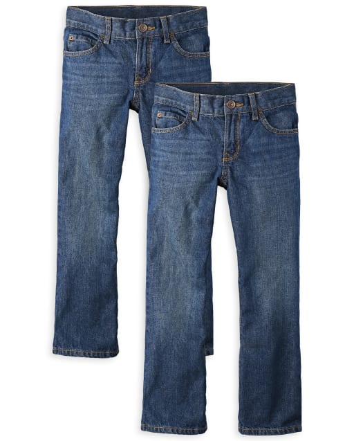 boys slim bootcut jeans