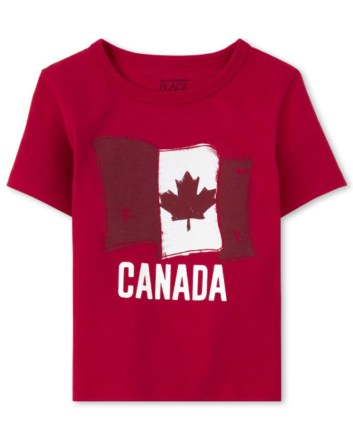 Canada Flag Children/'s Kids Childs T Shirt