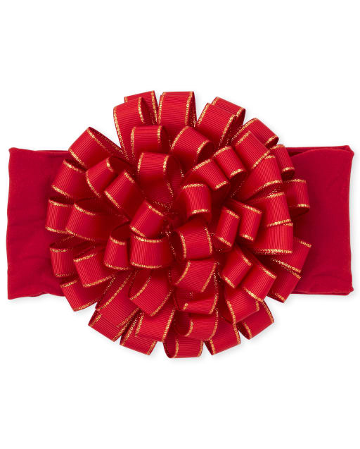 baby christmas bow