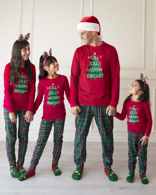Matching Family Pajamas - Holly Jolly Collection