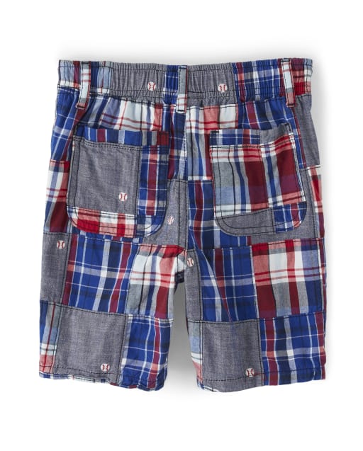 boys madras pants