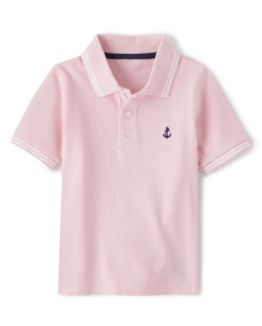 Boys Tipped Polo - Spring Jubilee