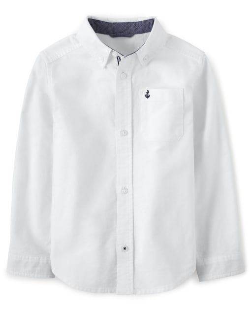 Chemise boutonnée Oxford pour garçons - Jubilé du printemps - lbl_product_image_view_1