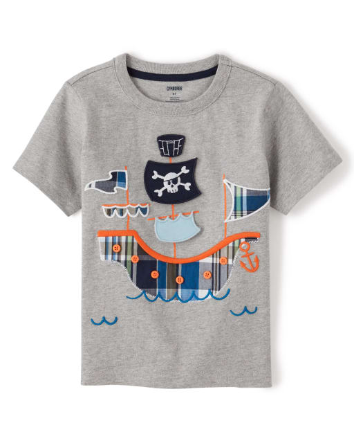 Haut pirate Peek-A-Boo pour garçons - Baleine Hello There - lbl_product_image_view_1