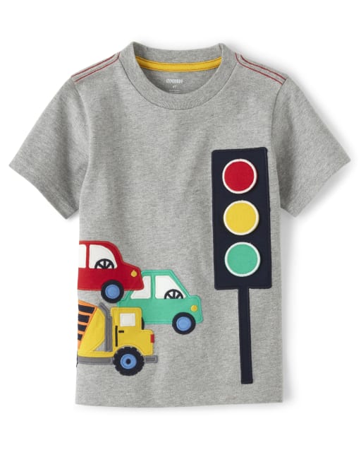 Boys Peek-A-Boo Traffic Light Top - Travel Adventure - view 1