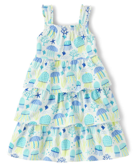 Robe à volants méduse pour filles - Sous la mer - lbl_product_image_view_1