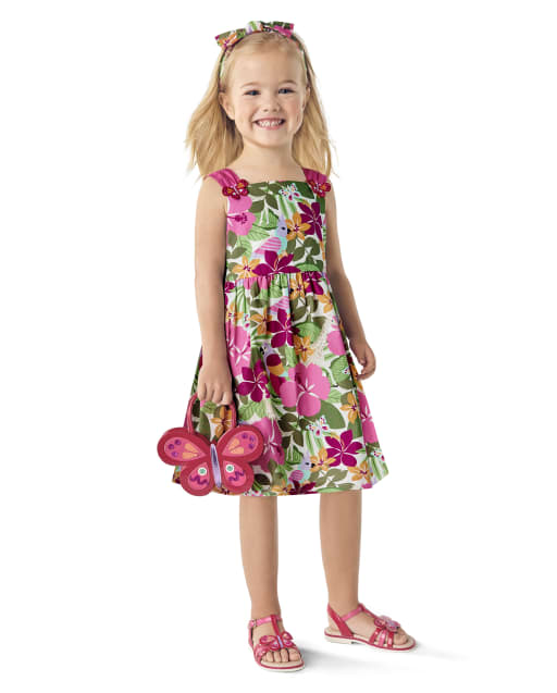 robe tropical enfant