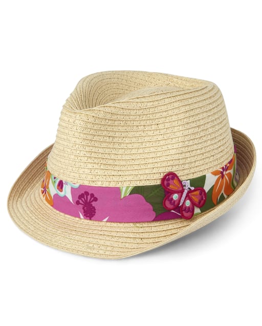 Girls Butterfly Fedora - Summer Safari - view 1