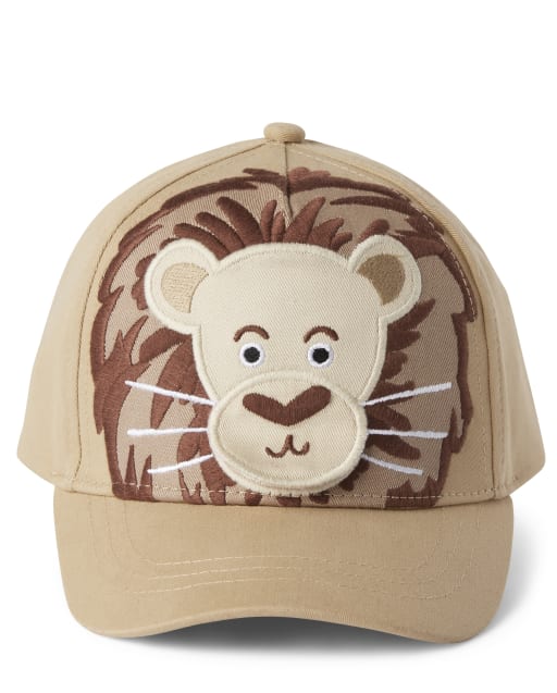 Boys Peek-A-Boo Lion Hat - Summer Safari - view 1